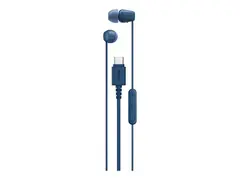 Sony IER-EX15C - &#216;repropper med mikrofon i &#248;ret - kablet - USB-C - bl&#229;