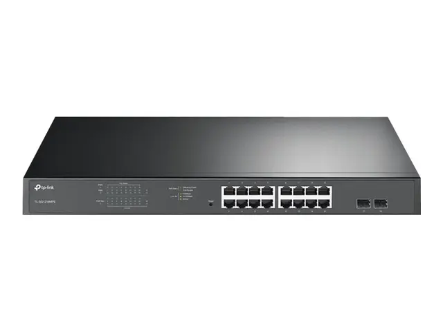 TP-Link JetStream TL-SG1218MPE - Switch - smart - 16 x 10/100/1000...