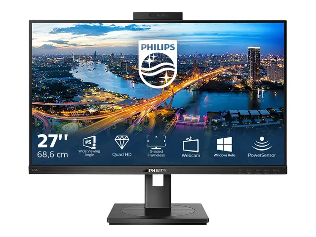 Philips B Line 275B1H - LED-skjerm - 27" - 2560 x 1440 QHD @ 75 Hz...