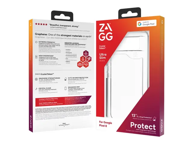 Zagg Crystal Palace - Baksidedeksel for mobiltelefon blank Google ...