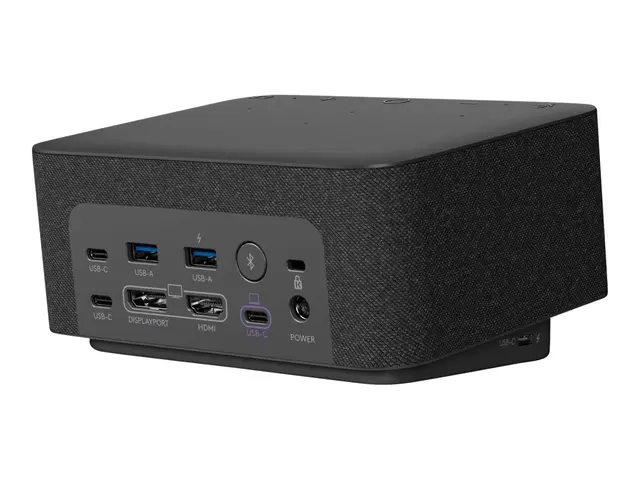 Logitech Logi Dock for Teams - Dokkingstasjon - USB-C - HDMI, DP -...
