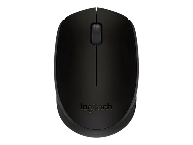 Logitech M171 - Mus - høyre- og venstrehåndet - trådløs - 2.4 GHz ...