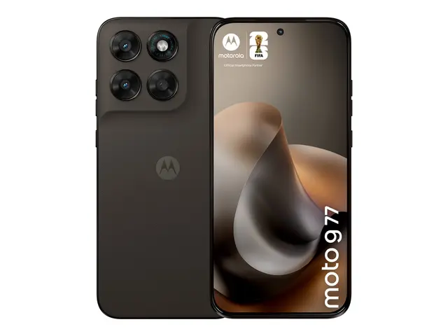 Motorola Moto G77 - Pantone svart olive 128 GB 