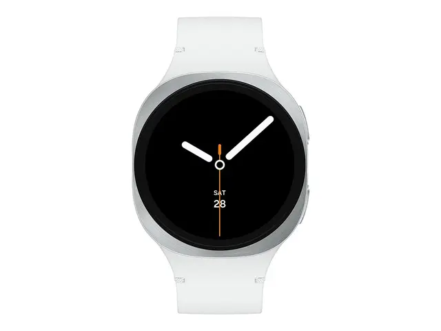 Samsung Galaxy Watch8 - 40 mm sølvfarget smartklokke med sportsbån...