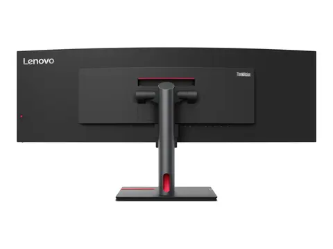 Lenovo ThinkVision P49w-30 - LED-skjerm - kurvet 49" (49" synlig) - 5120 x 1440 UltraWide Dual QHD @ 60 Hz - IPS - 350 cd/m² - 2000:1 - DisplayHDR 10 - 4 ms - Thunderbolt 4, 2xHDMI, DisplayPort - høyttalere - ravnsort