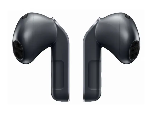 Samsung Galaxy Buds4 - True wireless-hodetelefoner med mikrofon i øret - Bluetooth - aktiv støydemping - svart 