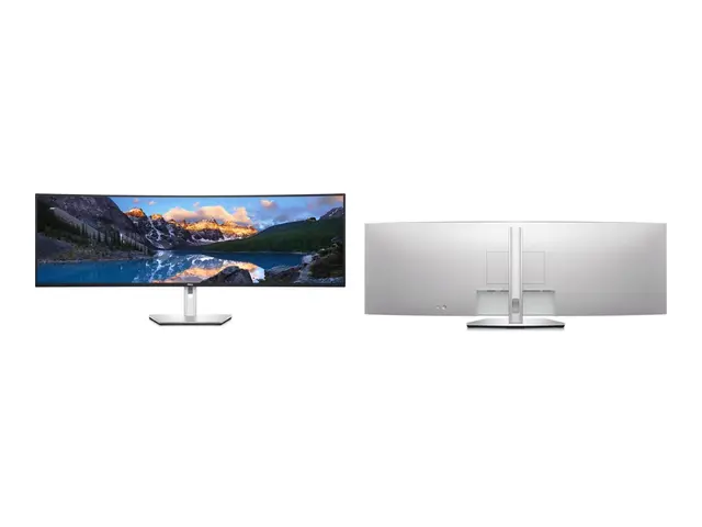 Dell UltraSharp U4924DW - LED-skjerm kurvet 49" 5120 x 1440 5K Dua...