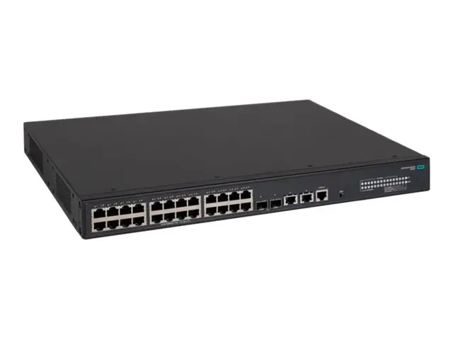 HPE FlexNetwork 5140 24G PoE+ 2SFP+ 2XGT EI - Switch - L3 - smart ...