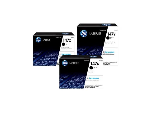 HP 147X - Høy ytelse svart original LaserJet tonerpatron (W1470X) ...