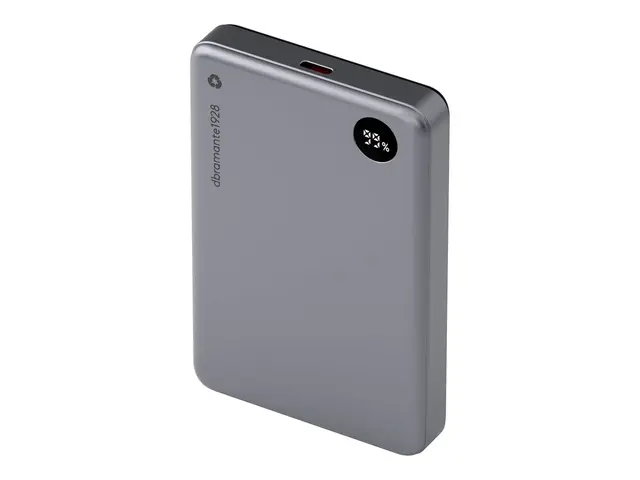 dbramante1928 re-charge - Strømbank 10000 mAh 38.5 Wh 20 watt 3 A ...