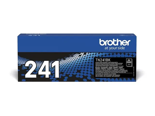 Brother TN241BK - Svart - original - tonerpatron - for Brother DCP...