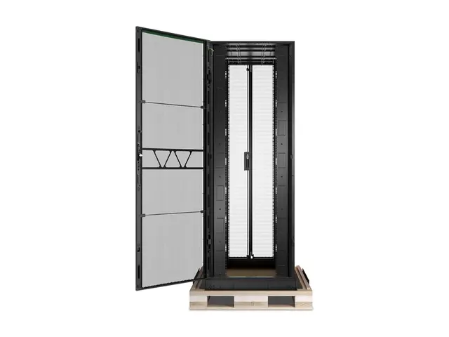 APC NetShelter SX Advanced - Rack skap står på gulv svart 48U 19" ...