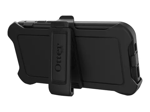 OtterBox Defender Series - Baksidedeksel for mobiltelefon robust - polykarbonat, syntetisk gummi - svart - for Apple iPhone 12, 12 Pro