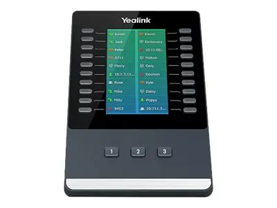 Yealink EXP50 - Tastutvidelsesmodul for VoIP-telefon - for Yealink...