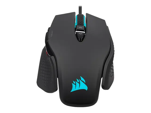 CORSAIR Gaming M65 RGB ULTRA - Mus optisk 8 knapper kablet USB svart