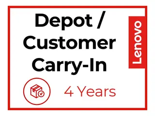 Lenovo Depot/Customer Carry-In Upgrade - Utvidet serviceavtale deler og arbeid (for notebook'er) - 4 år - for ThinkBook 13; 14; 15; ThinkPad E14; E15; E48X; E49X; E58X; E59X
