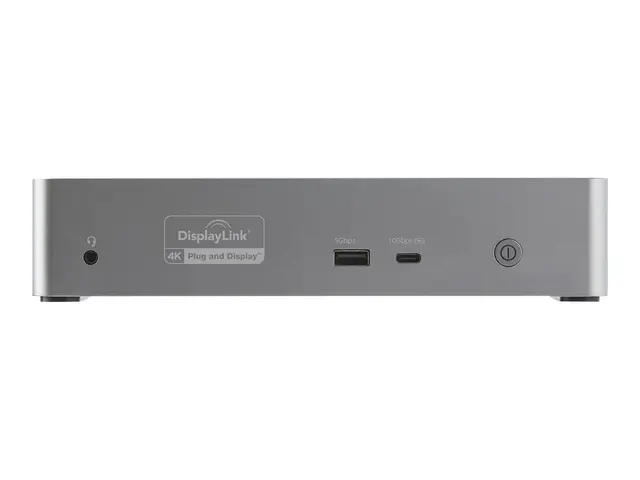 StarTech.com USB-C Dock, 4K 60Hz Quad Monitor DisplayPort & HDMI, ...