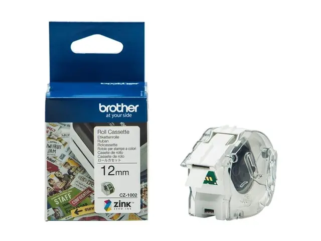 Brother CZ-1002 - Rull (1,2 cm x 5 m) 1 rull(er) sammenhengende et...