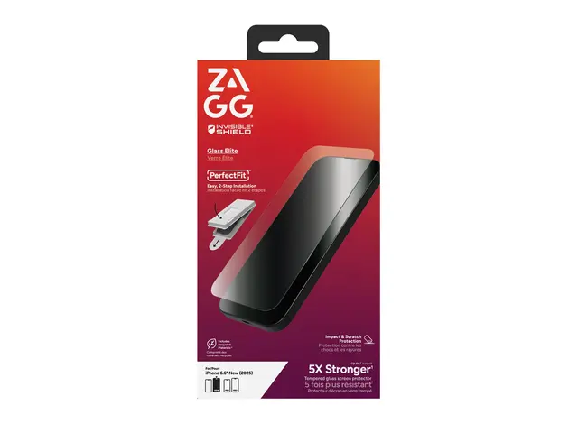 ZAGG InvisibleShield Glass Elite - Skjermbeskyttelse for mobiltele...