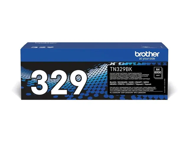 Brother TN329BK - Svart original tonerpatron for DCP-L8450CDW, MFC...