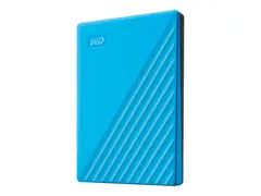 WD My Passport WDBYVG0020BBL - Harddisk - kryptert 2 TB - ekstern (b&#230;rbar) - USB 3.2 Gen 1 - 256-bit AES - bl&#229;