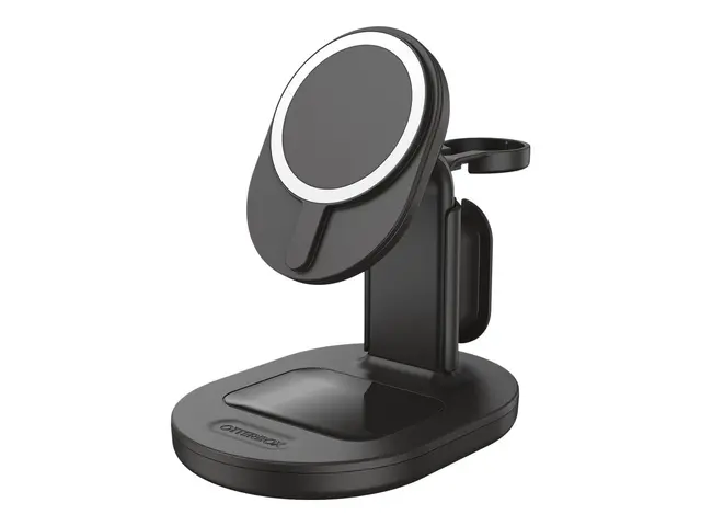 OtterBox - Trådløst ladestativ 3-i-1, for magsafe 7.5 watt PD 2.0,...