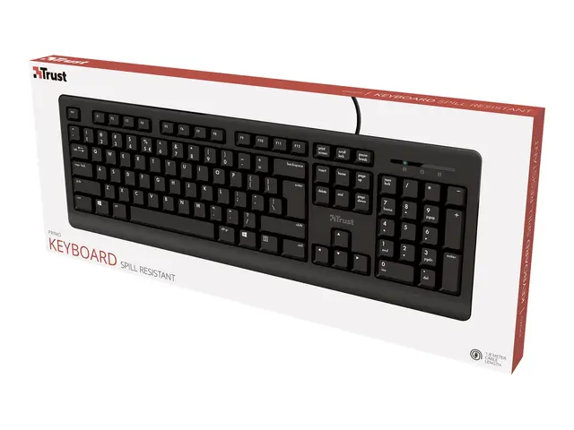 Trust Primo - Tastatur - USB - QWERTY - Nordisk