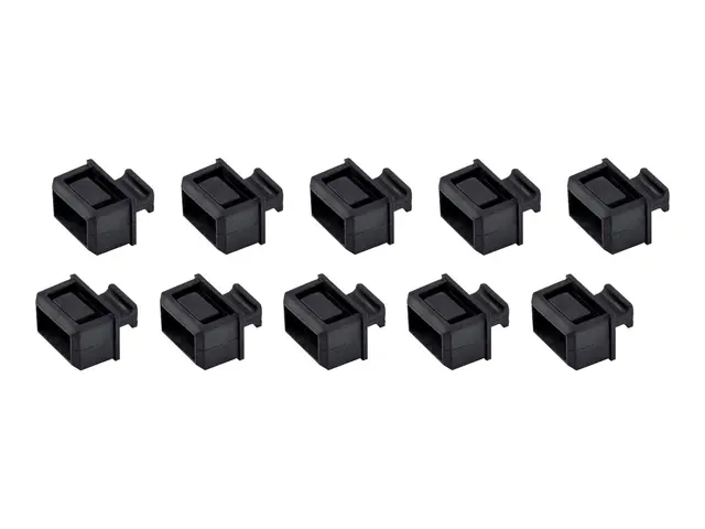 StarTech.com 10 Pack SFP Dust Cover for Open SFP/SFP+ Slot, SFP Pl...
