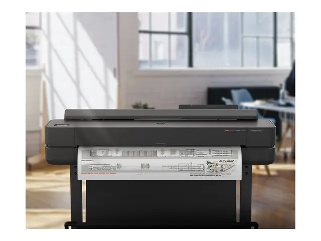 HP DesignJet T650 - 24" storformatsskriver farge ink-jet Rull A1 6...