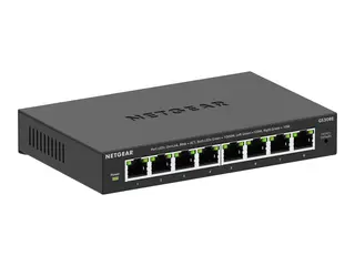 NETGEAR 300 Series SOHO Plus GS308E Switch - L3 Lite - smart - 8 x 10/100/1000