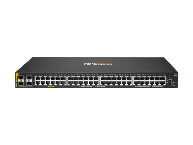 HPE Aruba Networking CX 6000 48p 10M/100M/1G Class4 PoE 4p SFP 1G ...