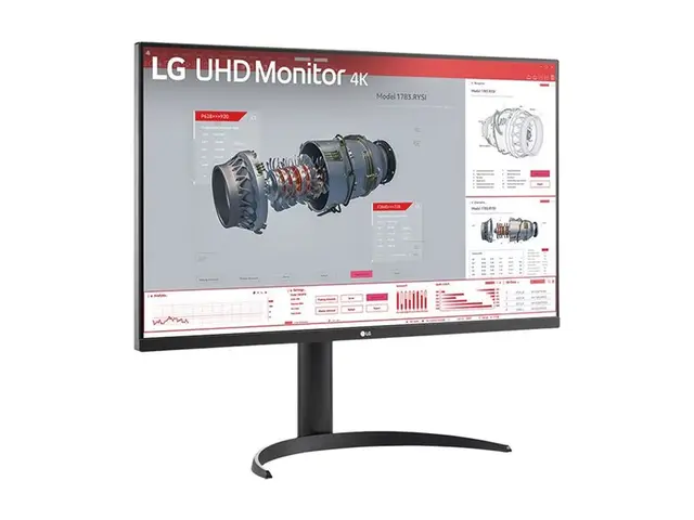 LG 32BR55UK-B - LED-skjerm 32" (31.5" synlig) 3840 x 2160 4K UHD (...