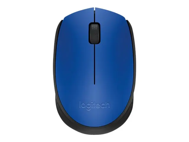 Logitech M171 - Mus - høyre- og venstrehåndet - trådløs - 2.4 GHz ...
