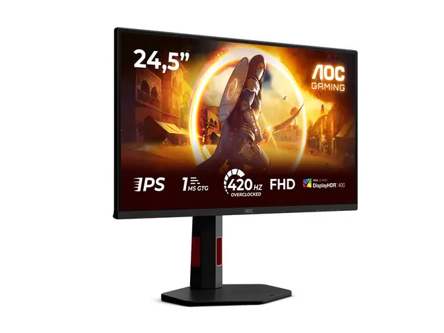 AOC Gaming 25G4KUR - G4 Series LED-skjerm gaming 25" (24.5" synlig...