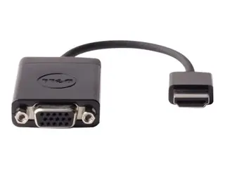 Dell - Video adapter - HDMI hann til HD-15 (VGA) hunn svart