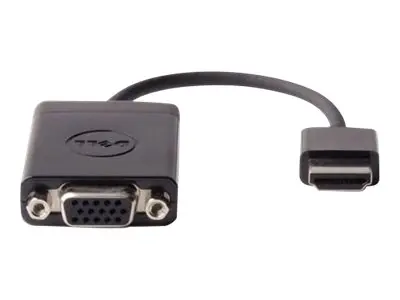 Dell - Video adapter HDMI hann til HD-15 (VGA) hunn svart