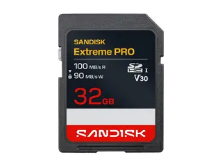 SanDisk Extreme PRO - Flashminnekort - 32 GB Video Class V30 / UHS-I - SDHC UHS-I