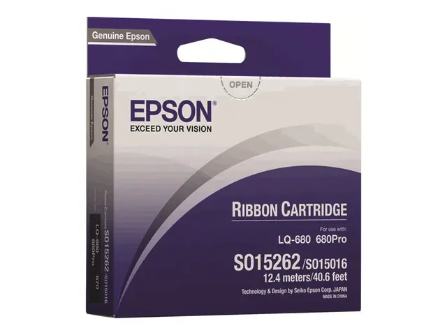 Epson - Svart - stoffbånd for skriver - for LQ 1060, 2500, 2500+, ...
