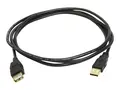 Ergotron - USB-forlengelseskabel USB (hann) til USB (hunn) - 1.8 m - svart - for P/N: 45-353-026, 45-354-026