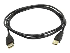 Ergotron - USB-forlengelseskabel USB (hann) til USB (hunn) - 1.8 m - svart - for P/N: 45-353-026, 45-354-026