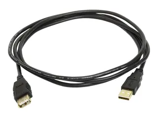 Ergotron - USB-forlengelseskabel USB (hann) til USB (hunn) - 1.8 m - svart - for P/N: 45-353-026, 45-354-026