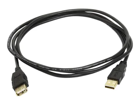 Ergotron - USB-forlengelseskabel - USB (hann) til USB (hunn) 1.8 m - svart - for P/N: 45-353-026, 45-354-026