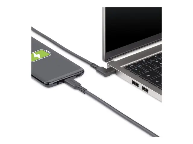 StarTech.com 3ft (1m) Rugged Right Angle USB-C Cable, USB 10 Gbps,...