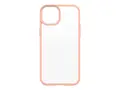 OtterBox React Series - Baksidedeksel for mobiltelefon polykarbonat, syntetisk gummi - ferskenperfekt (fersken) - for Apple iPhone 14 Plus, 15 Plus
