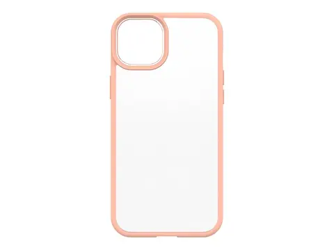 OtterBox React Series - Baksidedeksel for mobiltelefon polykarbonat, syntetisk gummi - ferskenperfekt (fersken) - for Apple iPhone 14 Plus, 15 Plus
