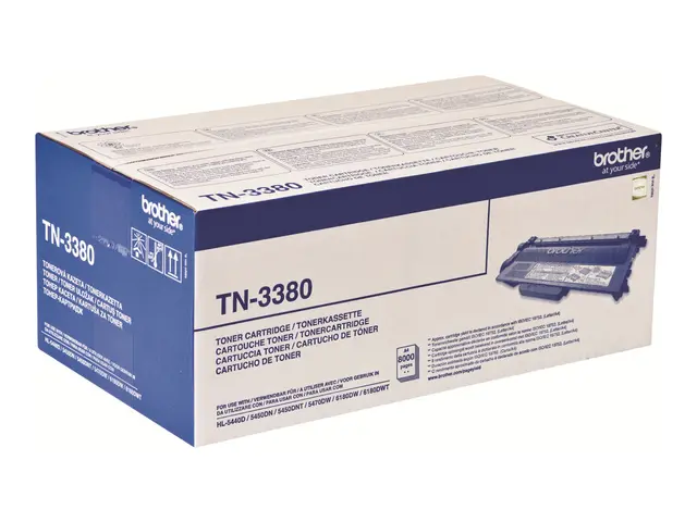Brother TN3380 - Svart original tonerpatron for DCP-8250DN, HL-545...