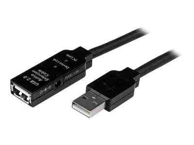 StarTech.com 10m USB 2.0 Active Extension Cable M/F - 10 meter USB...