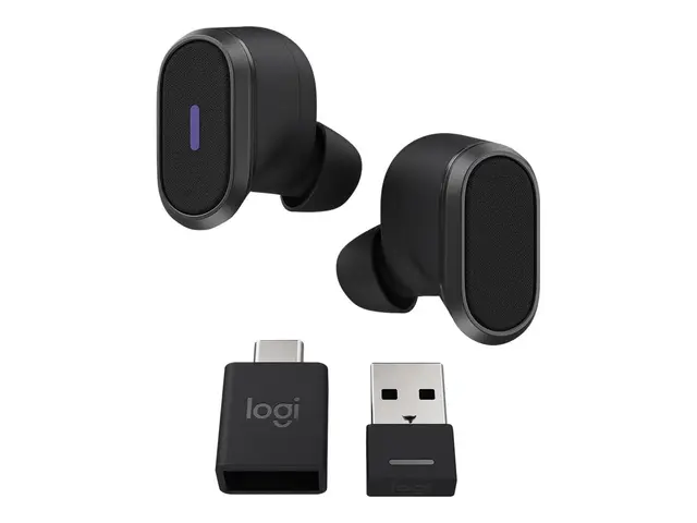 Logitech Zone True Wireless - True wireless-hodetelefoner med mikr...
