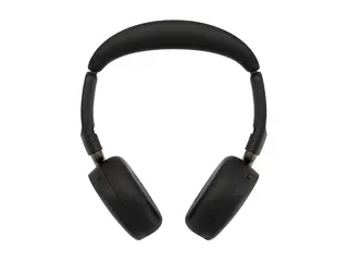 Jabra Evolve3 65 Flex UC - Hodesett - on-ear Bluetooth - trådløs, kablet - aktiv støydemping - USB-C via Bluetooth-adapter, USB-C - svart - Optimert for UC, Zoom Certified, Works With Google Meet, MFi Certified