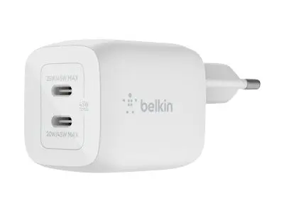 Belkin BoostCharge Pro GaN - Strømadapter PPS- og GaN-teknologi 45...